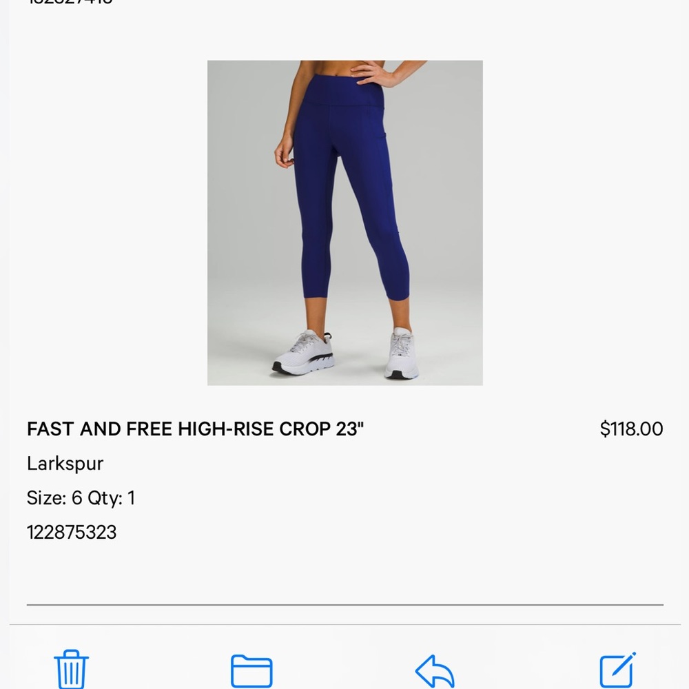 Fast and free crop 23 in